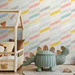 Abstract Strokes Wallpaper - B812 - WallTrend