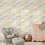 Abstract Strokes Wallpaper - B812 - WallTrend