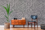 Abstract Swirling Dots Wallpaper - B875 - WallTrend