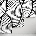 Abstract Swirls Wallpaper - A435 - WallTrend