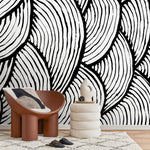 Abstract Swirls Wallpaper - A435 - WallTrend