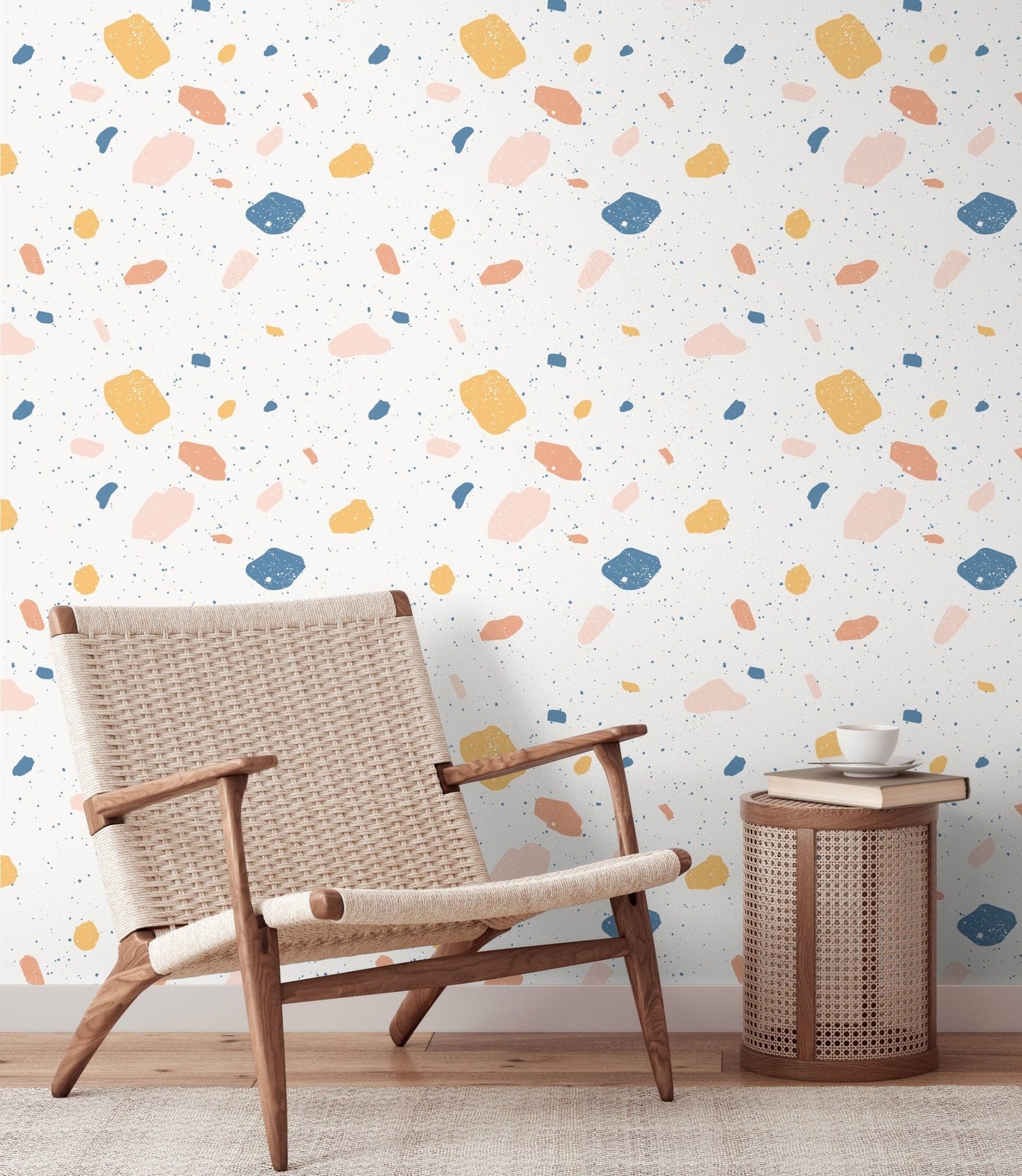 Abstract Terrazzo Wallpaper - B111 - WallTrend