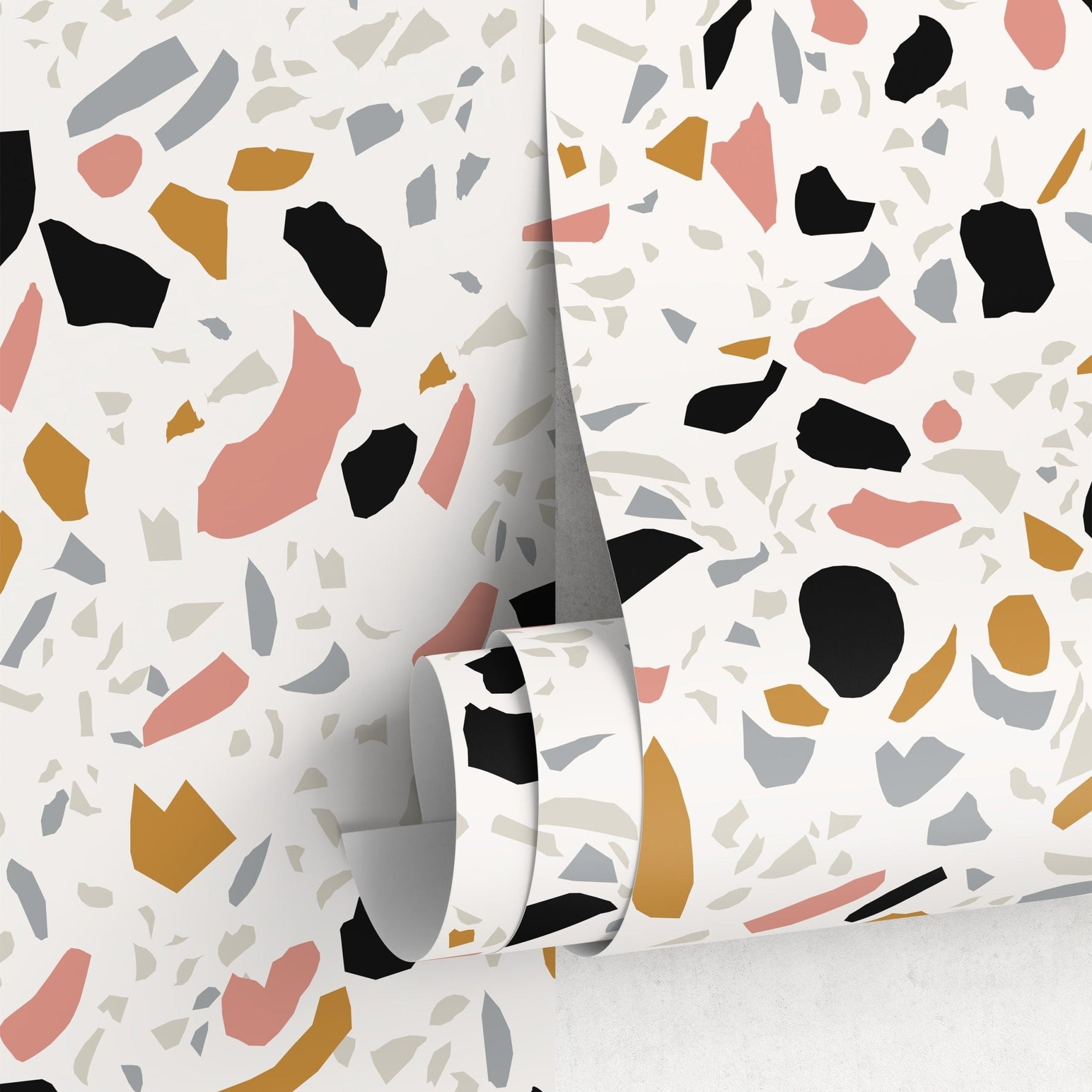 Abstract Terrazzo Wallpaper - B904 - WallTrend