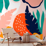 Abstract Tropical Bliss Wallpaper - B533 - WallTrend