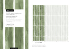 Abstract Watercolor Stripes Wallpaper - D325 - WallTrend