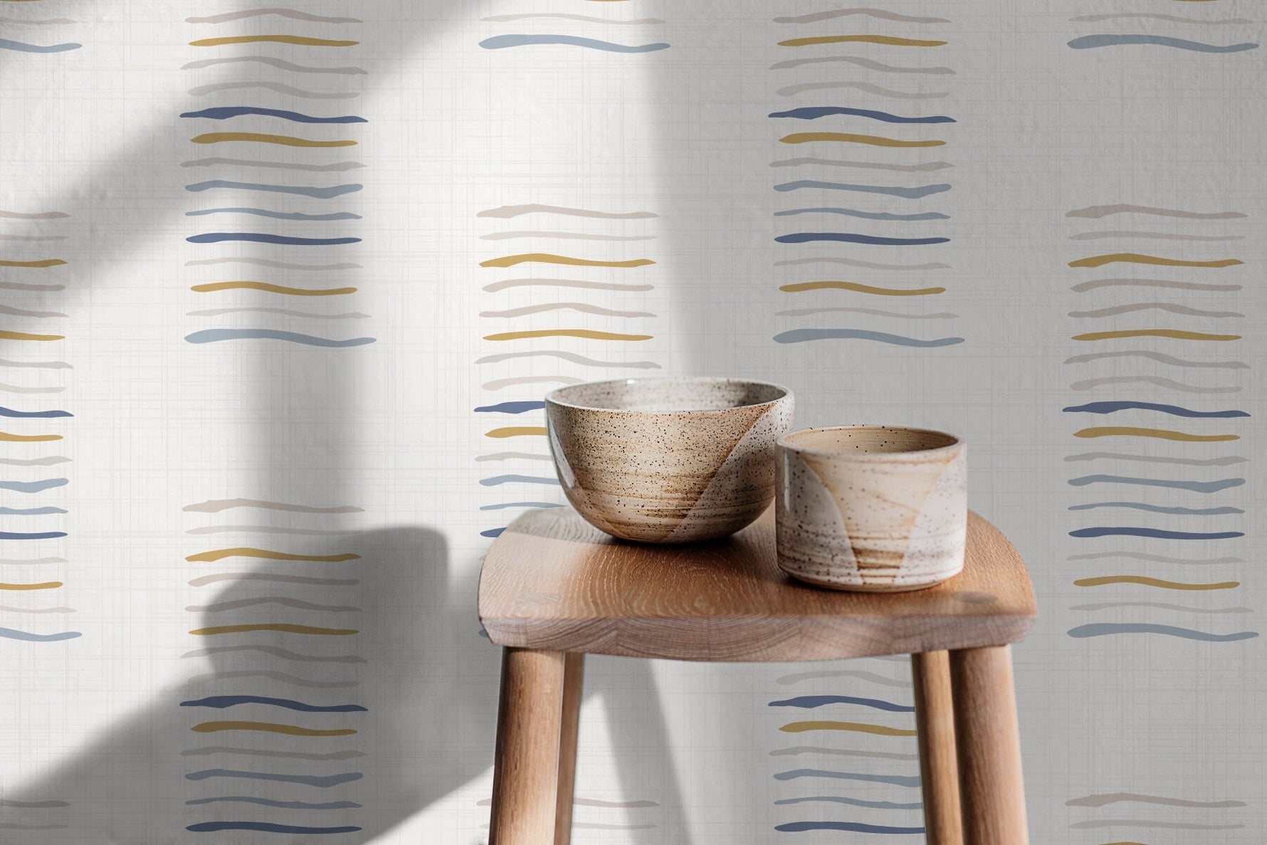 Abstract Waves Wallpaper - B993 - WallTrend