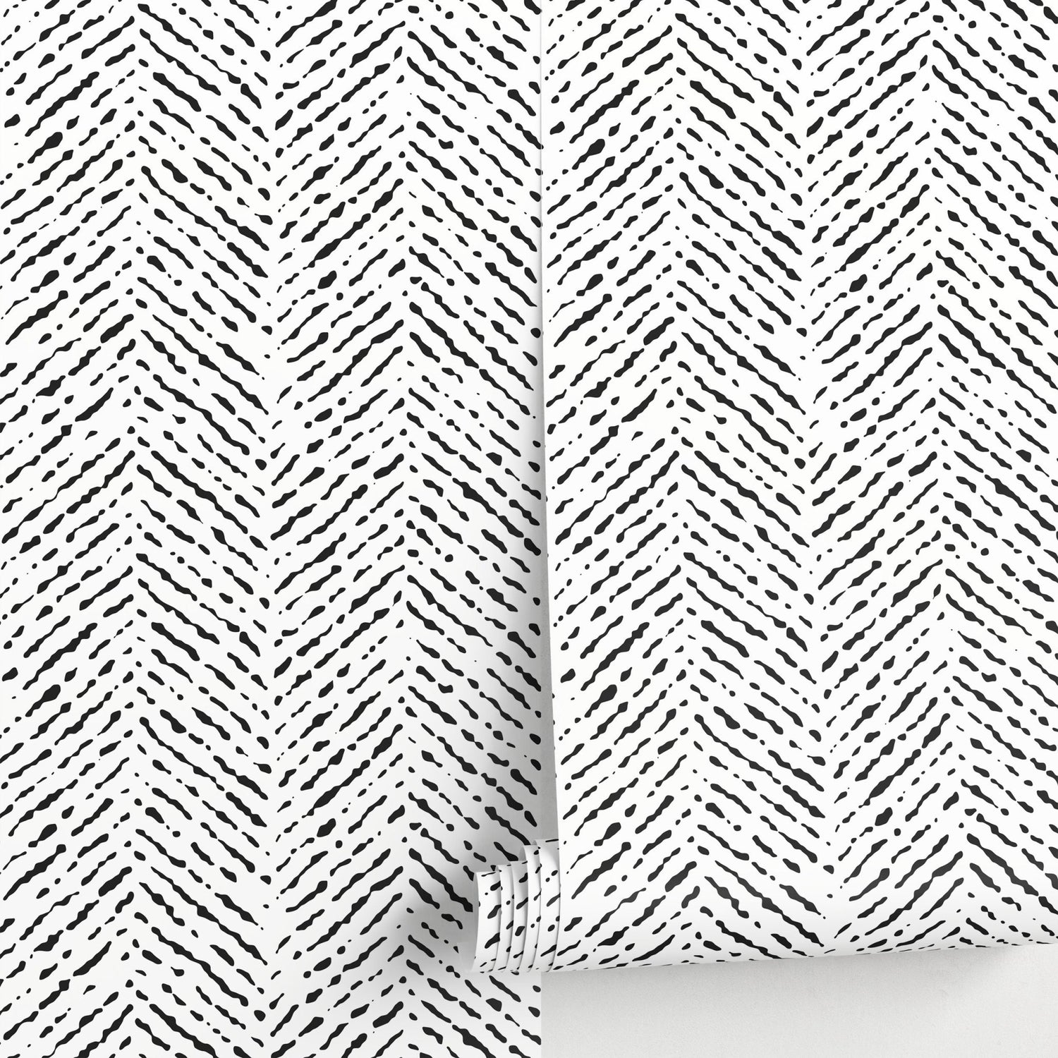 Abstract Zebra Stripes Wallpaper - A421 - WallTrend