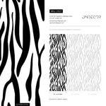 Abstract Zebra Stripes Wallpaper - D607 - WallTrend