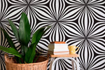 Abstract Zentangle Art Wallpaper - B854 - WallTrend