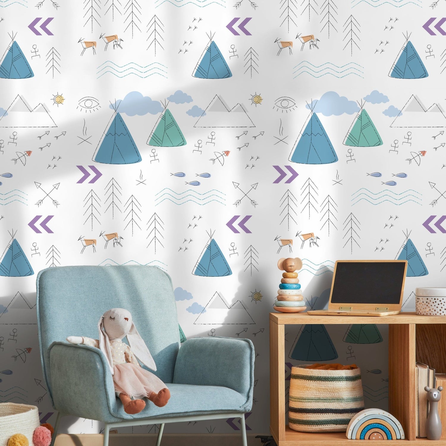 Adventurous Wilderness Wallpaper - A045 - WallTrend