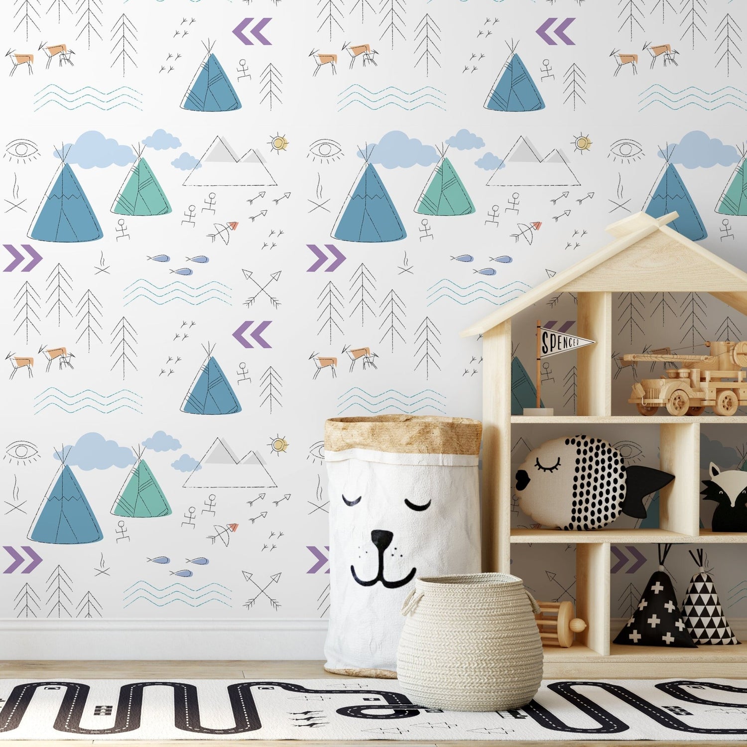 Adventurous Wilderness Wallpaper - A045 - WallTrend