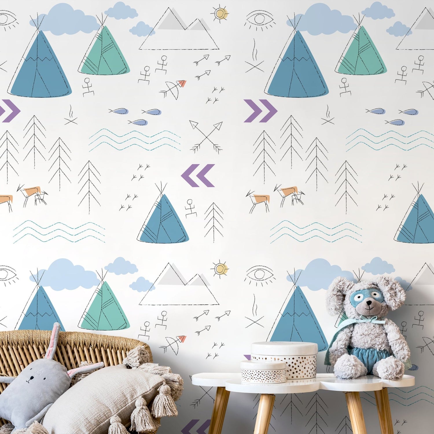 Adventurous Wilderness Wallpaper - A045 - WallTrend