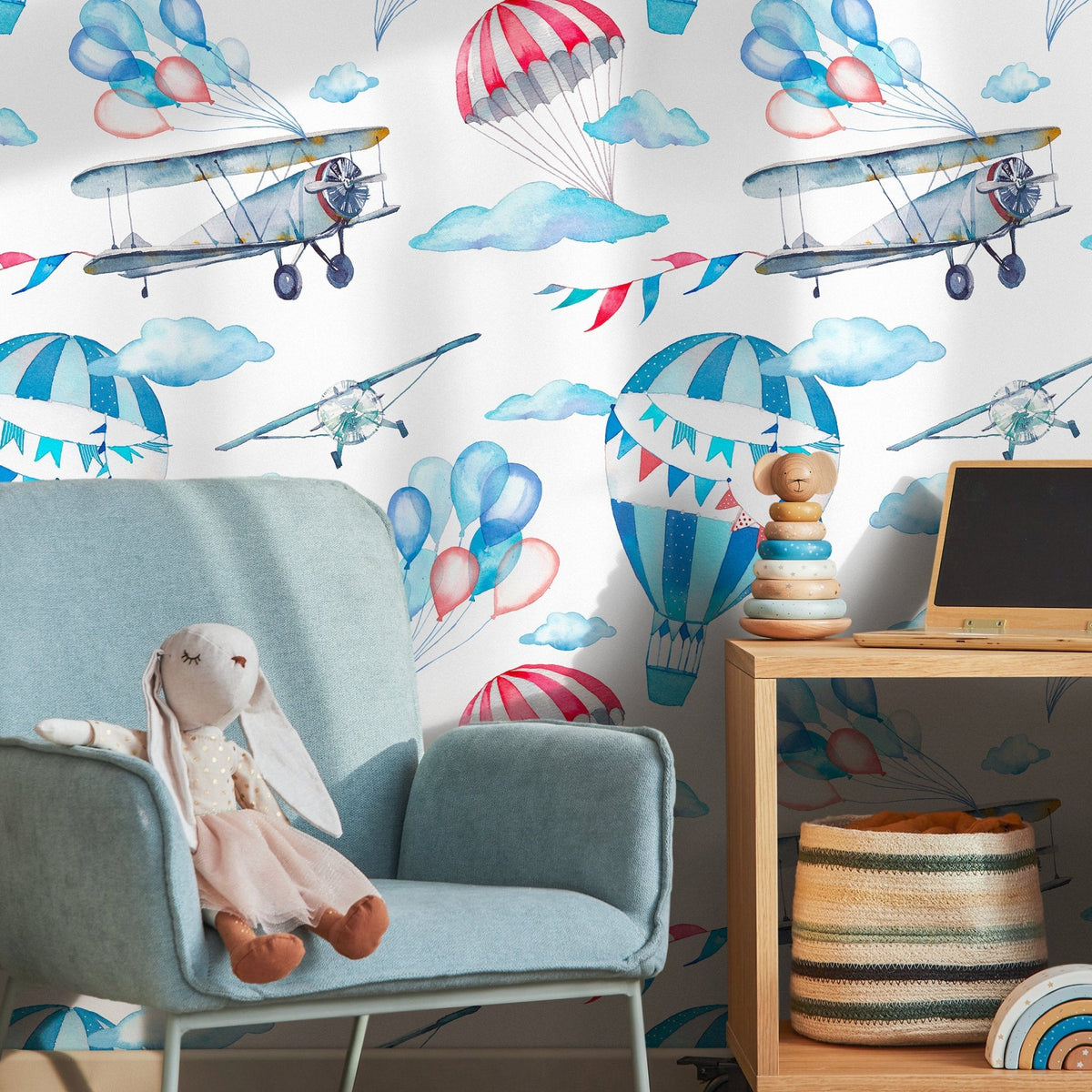 Aerial Adventure Wallpaper - B270 - WallTrend