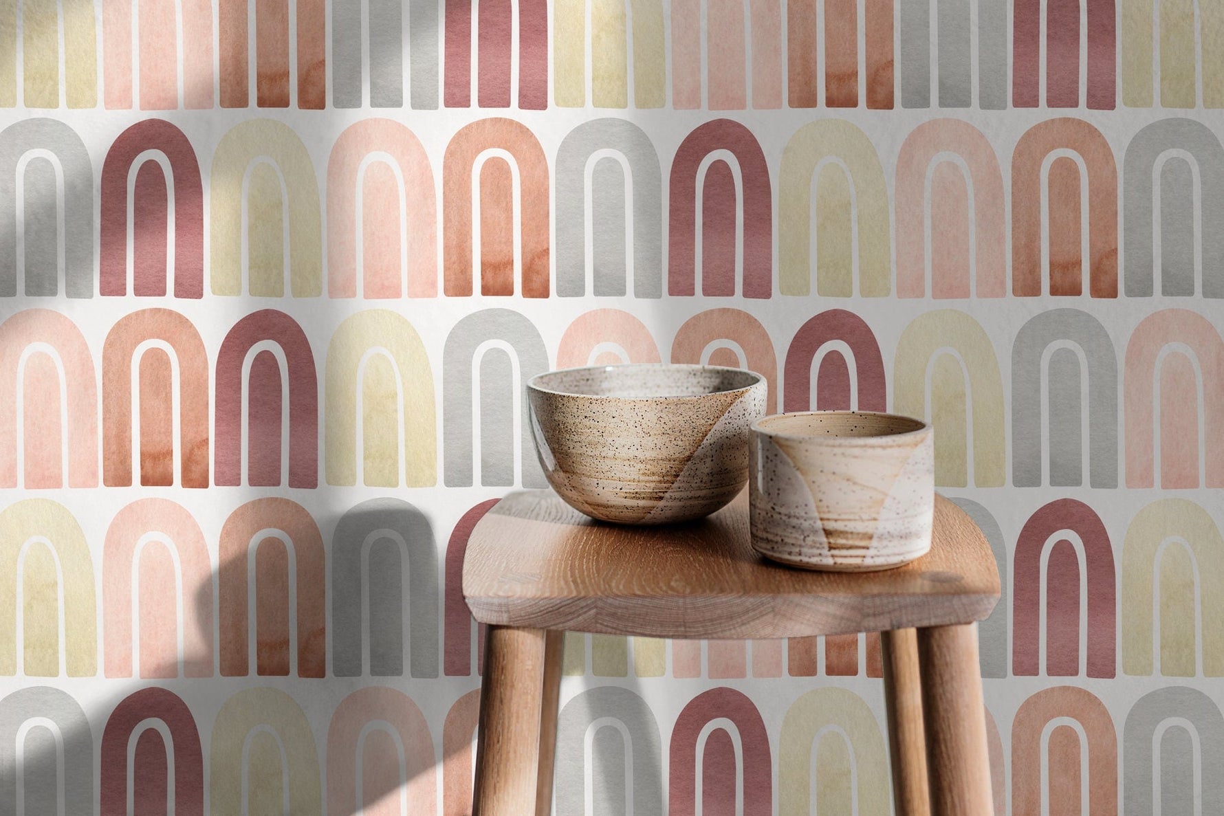 Arched Elegance Wallpaper - C263 - WallTrend