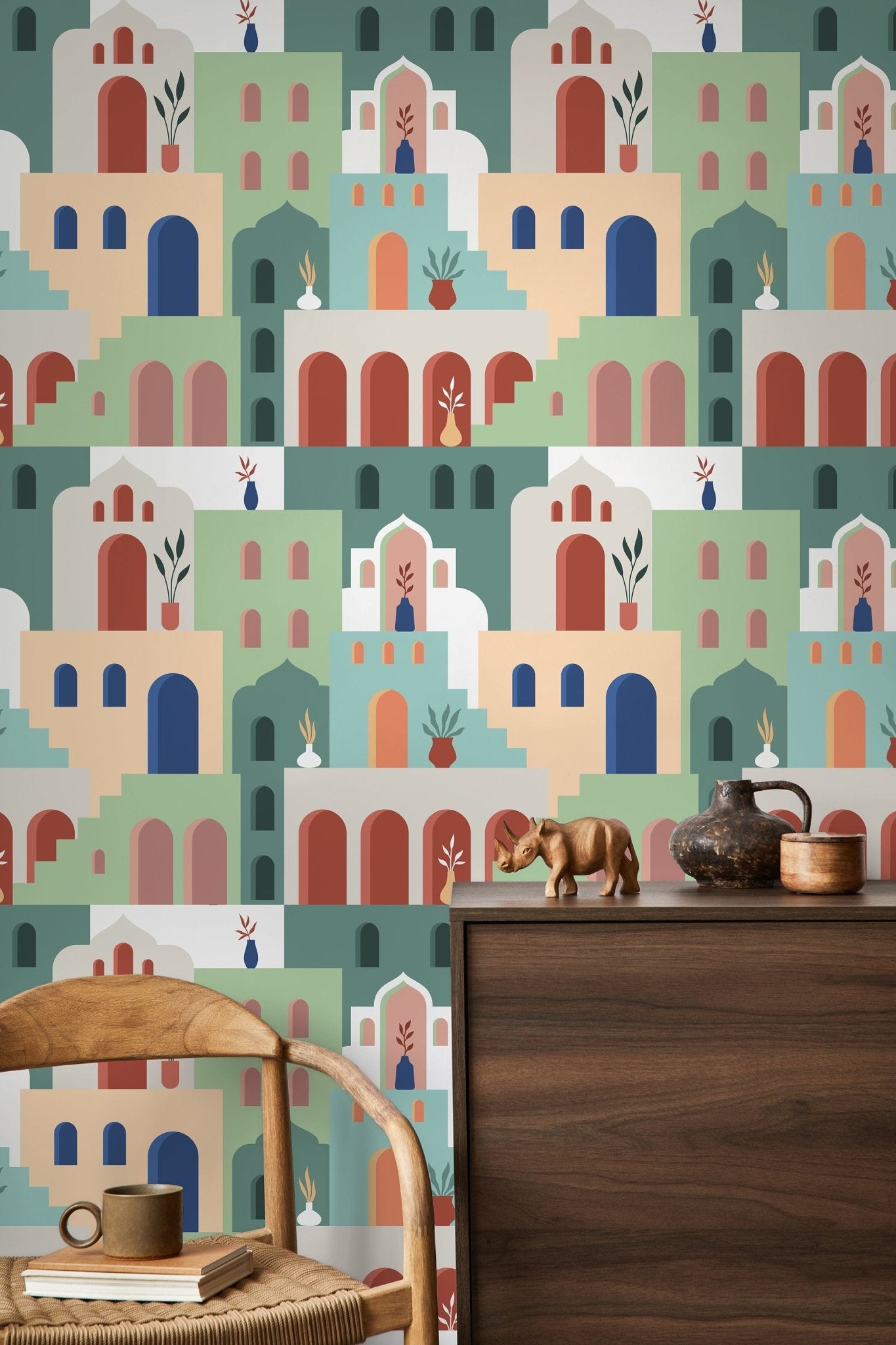 Architectural Elegance Wallpaper - D204 - WallTrend