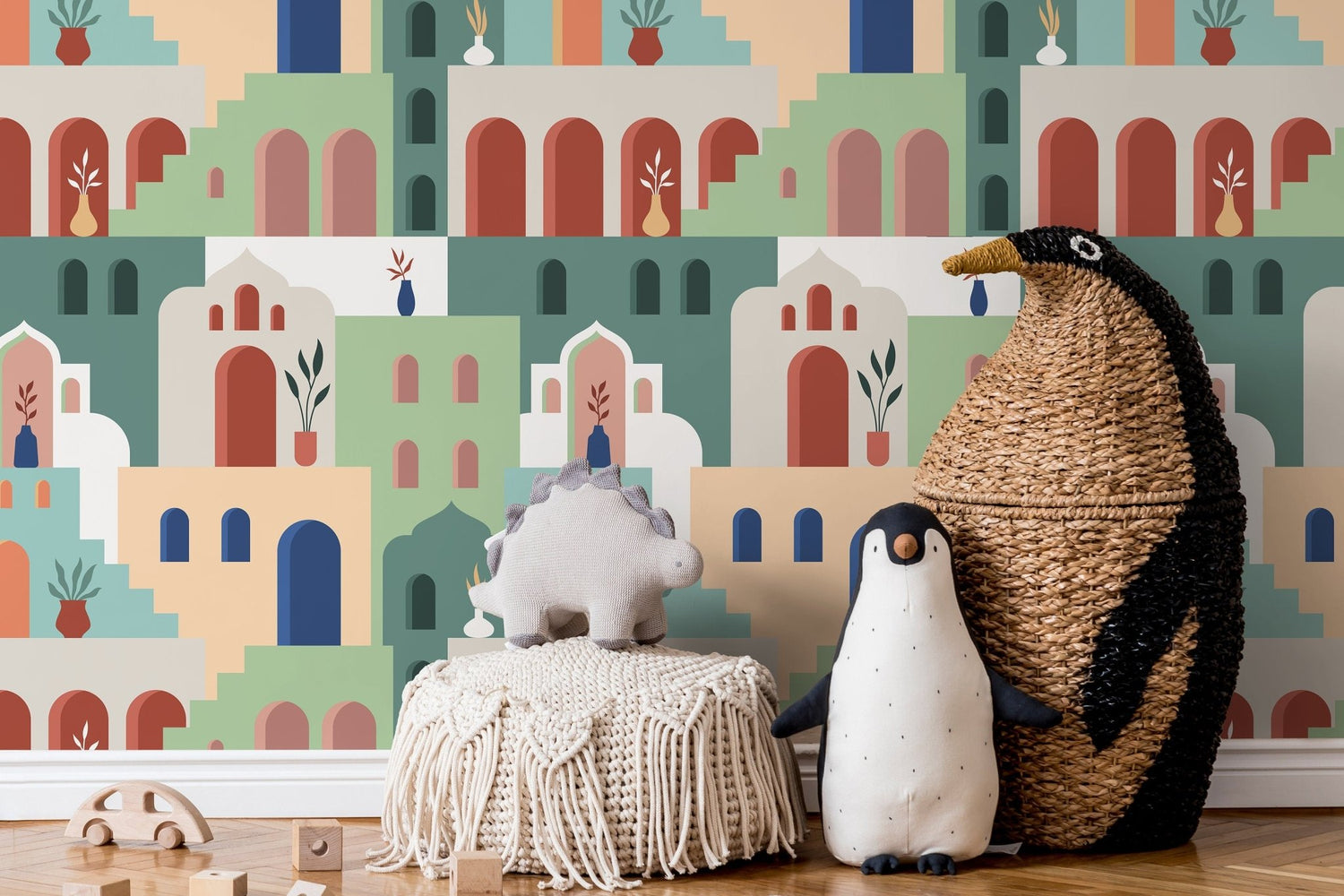 Architectural Elegance Wallpaper - D204 - WallTrend