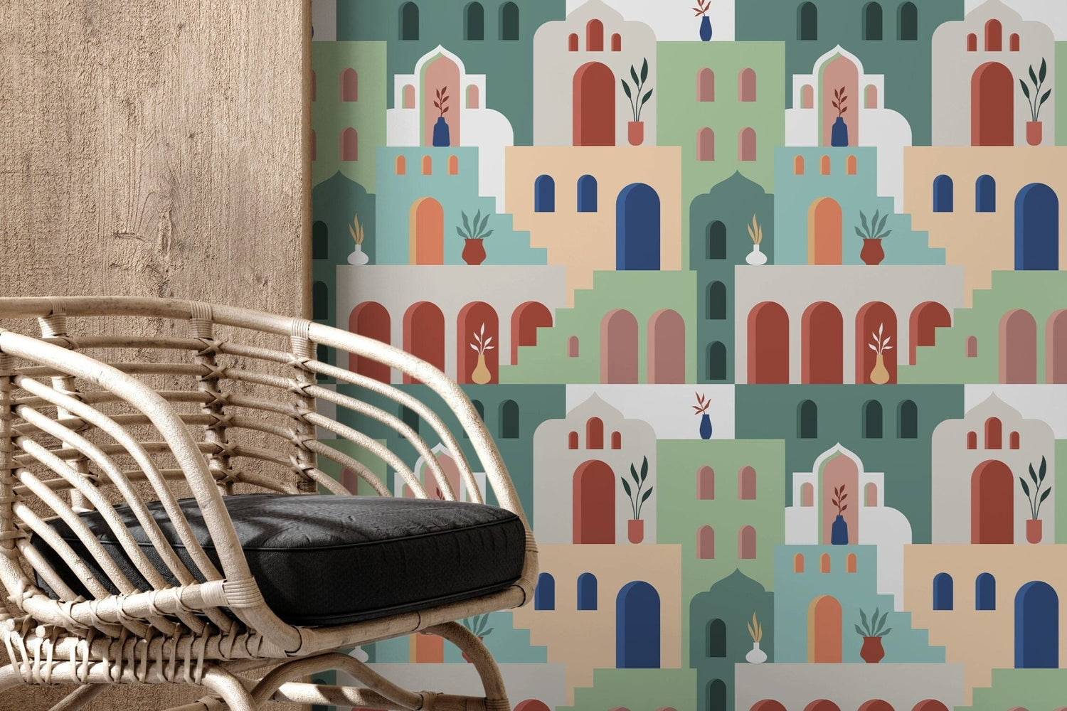 Architectural Elegance Wallpaper - D204 - WallTrend