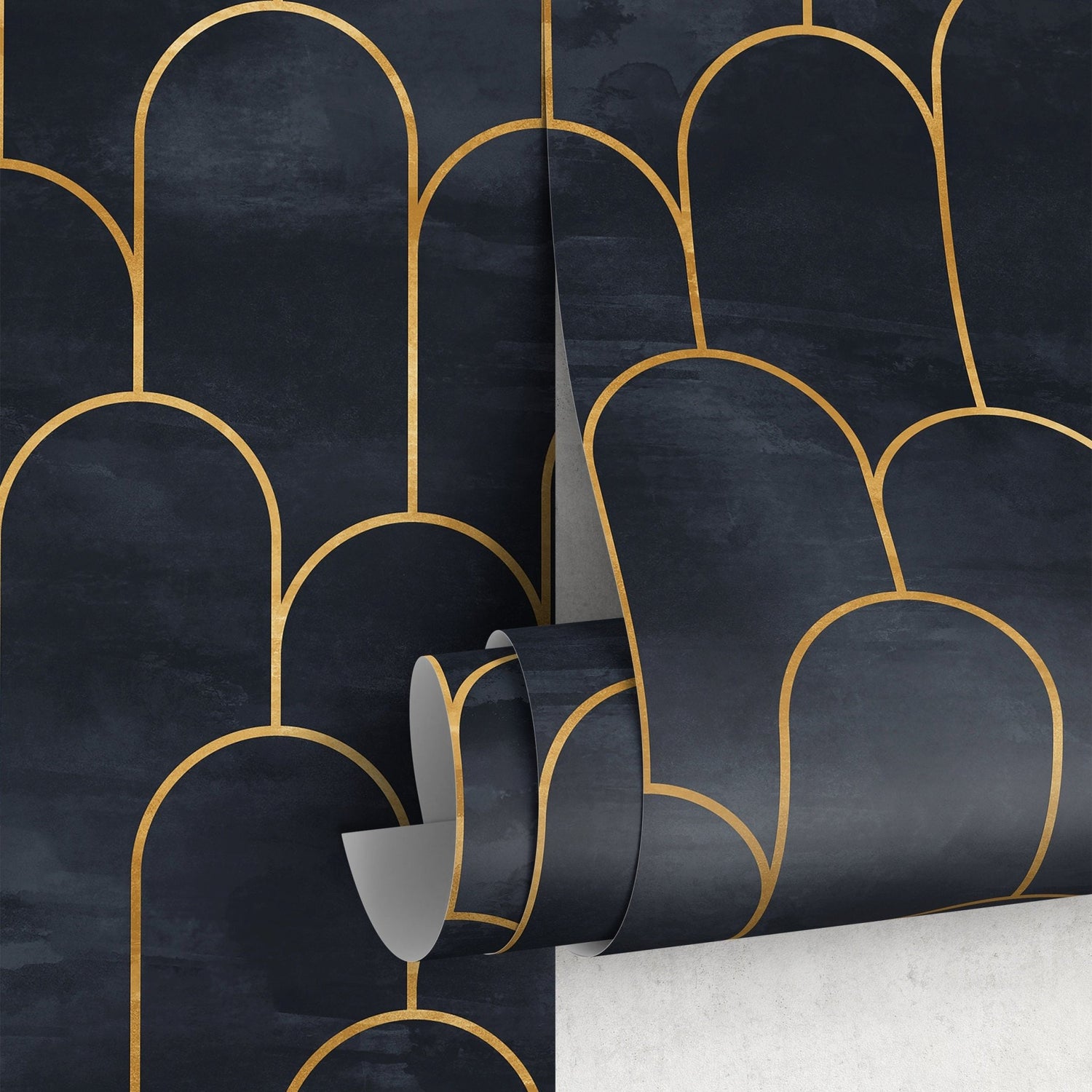 Art Deco Arch Wallpaper - A476 - WallTrend