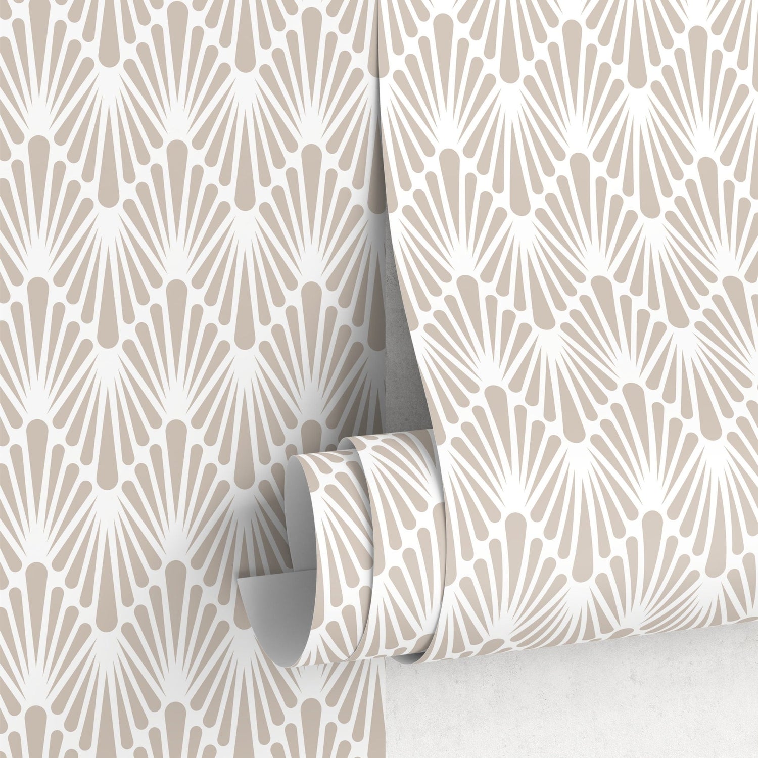 Art Deco Fan Wallpaper - A926 - WallTrend