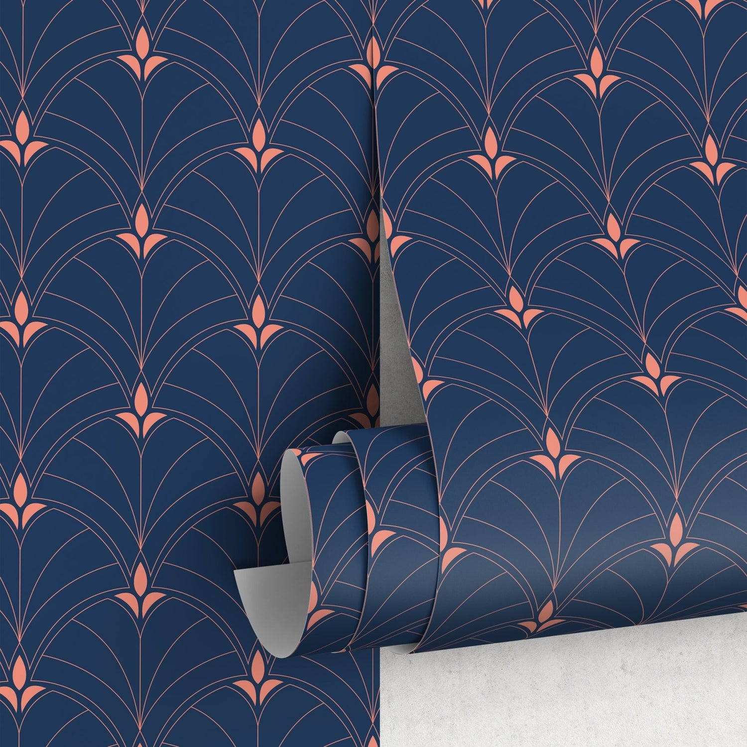 Art Deco Fan Wallpaper - A930 - WallTrend