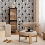 Art Deco Fan Wallpaper - B078 - WallTrend