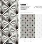 Art Deco Fan Wallpaper - B078 - WallTrend
