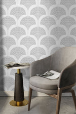 Art Deco Fan Wallpaper - C502 - WallTrend