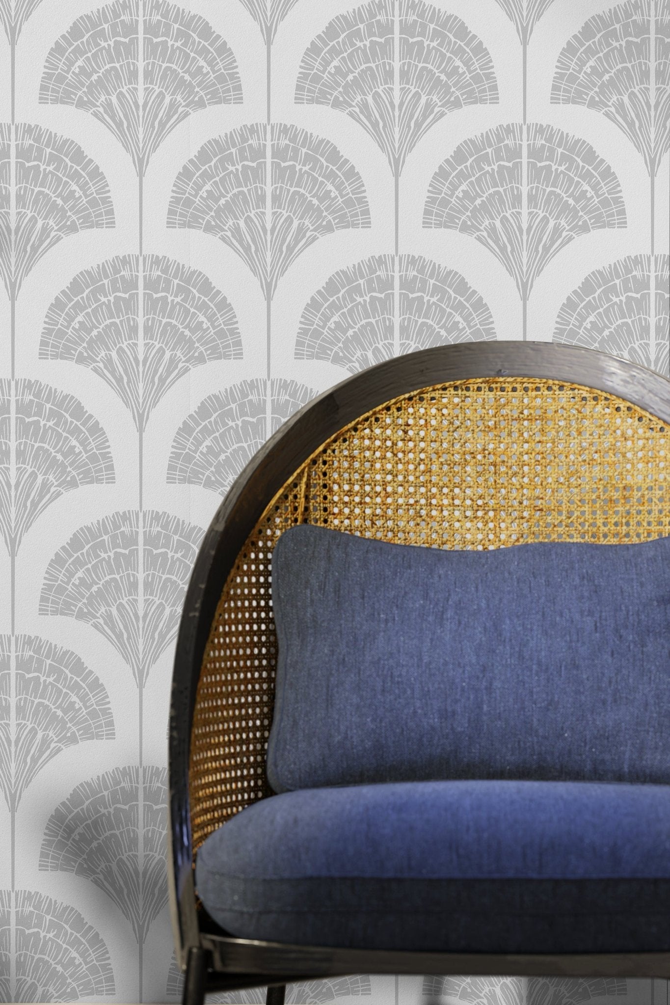 Art Deco Fan Wallpaper - C502 - WallTrend