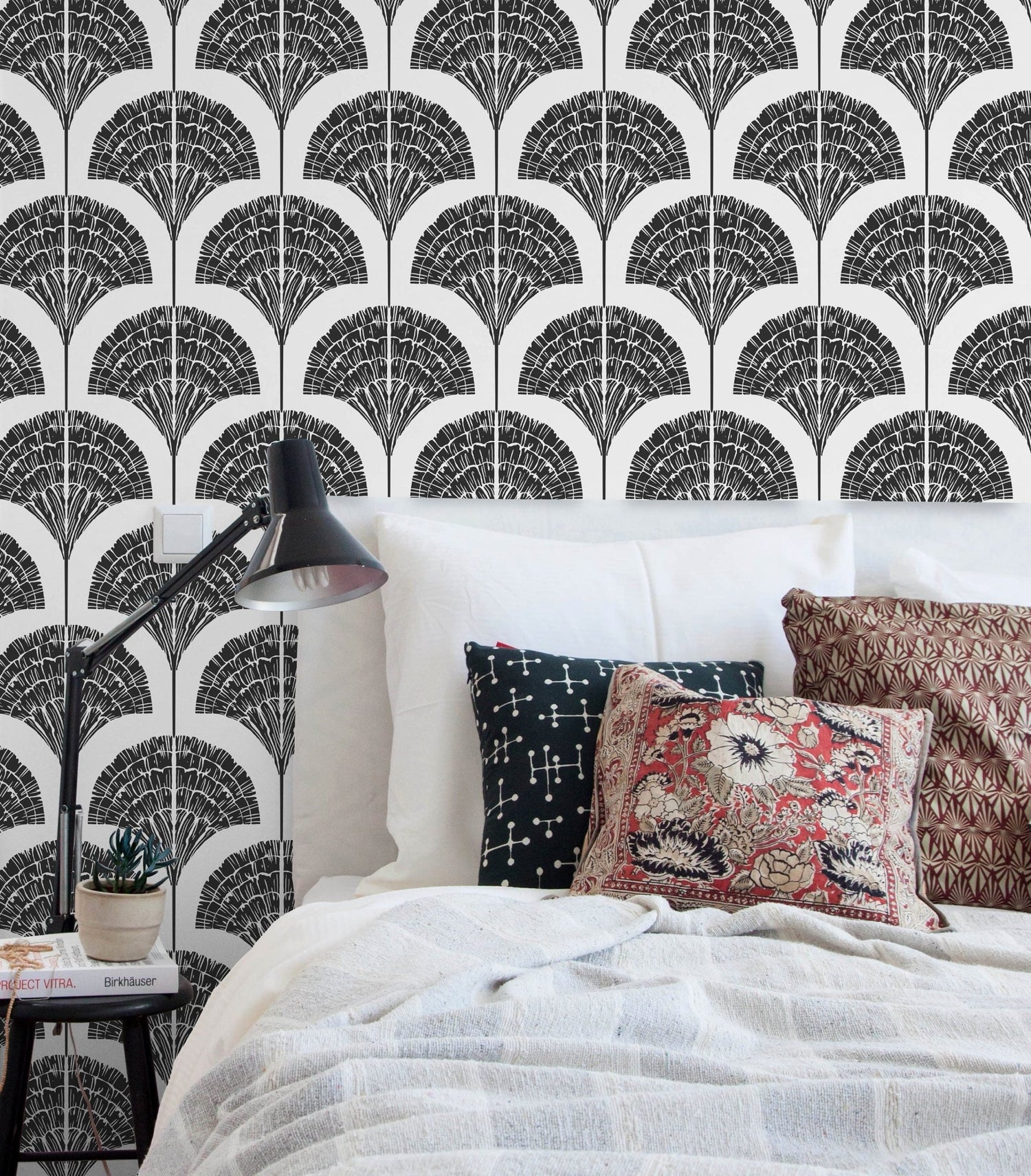 Art Deco Fan Wallpaper - C506 - WallTrend