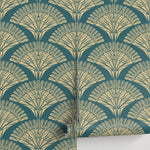 Art Deco Fan Wallpaper - C546 - WallTrend