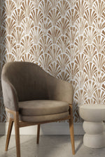 Art Deco Fan Wallpaper - C806 - WallTrend