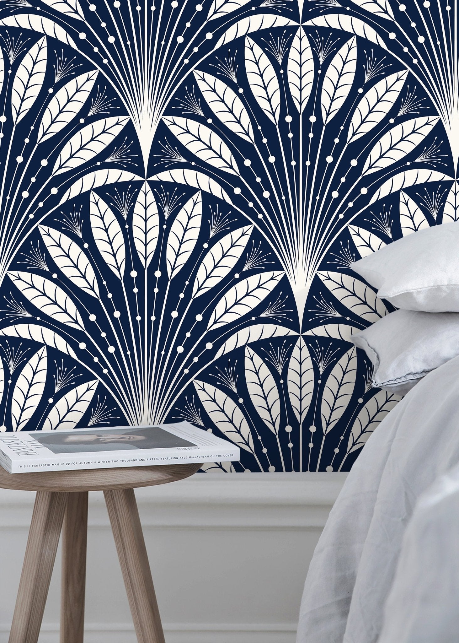 Art Deco Fan Wallpaper - C815 - WallTrend