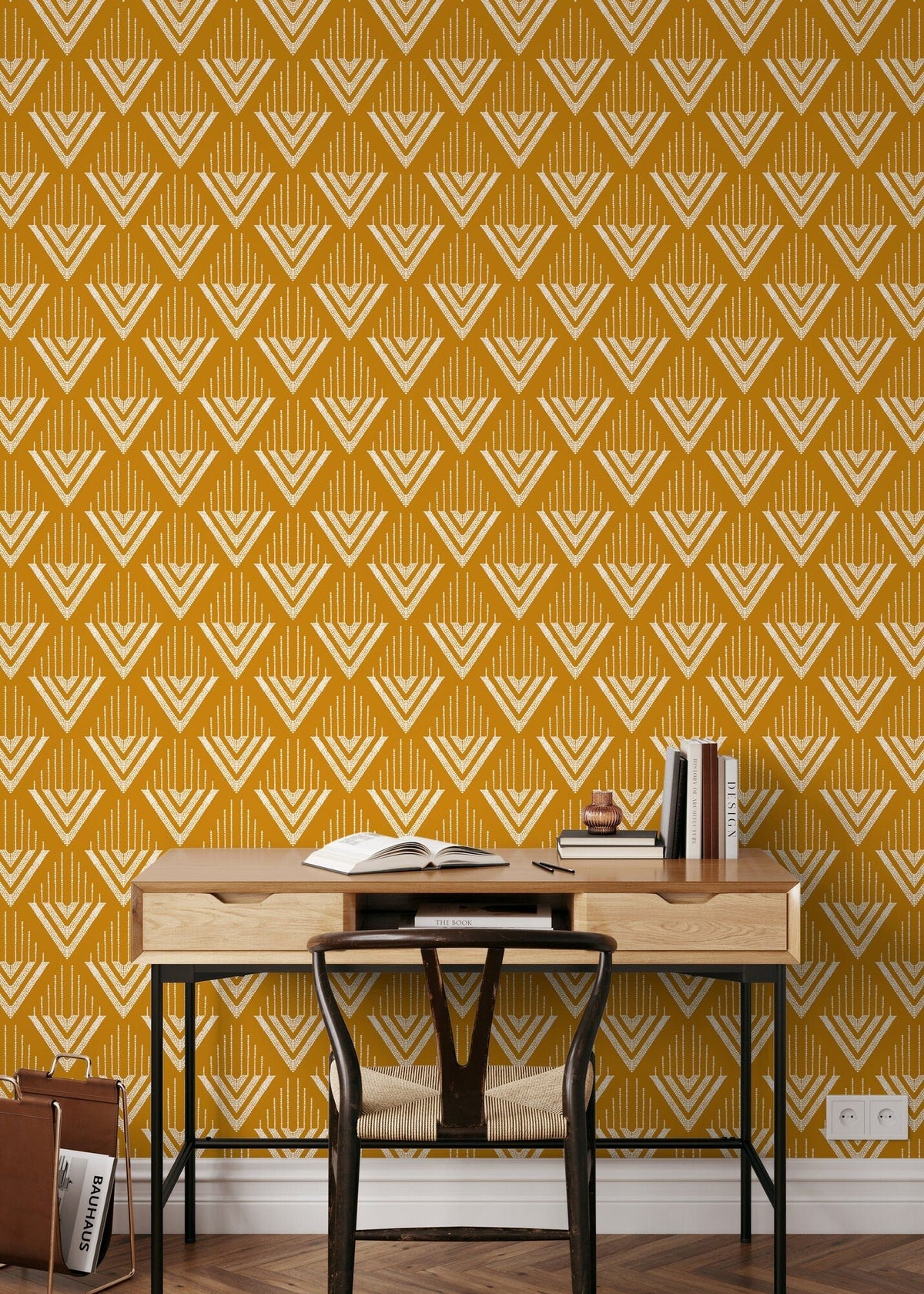 Art Deco Symmetry Wallpaper - C499 - WallTrend