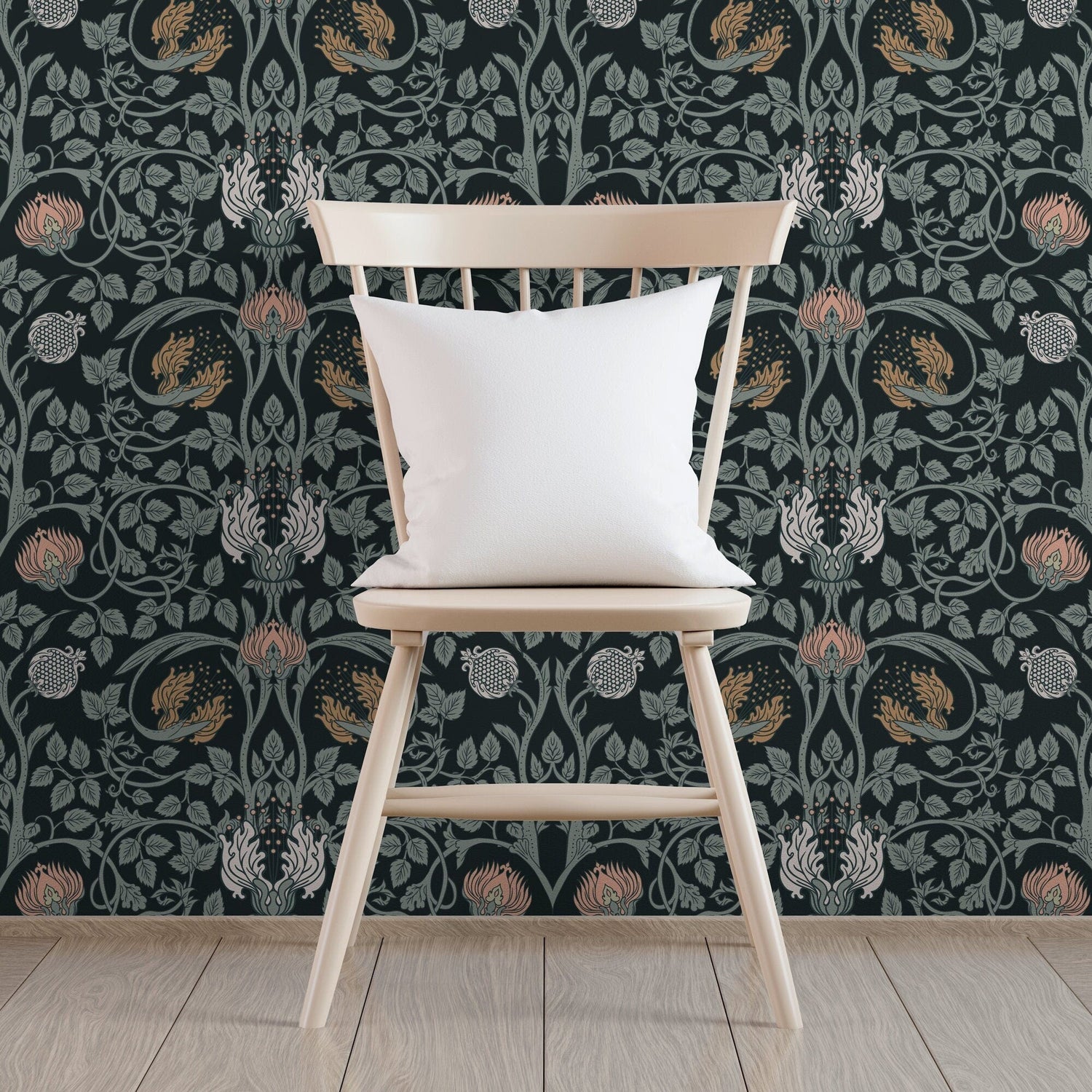 Art Nouveau Nature Motifs Wallpaper - B920 - WallTrend