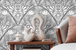 Artistic Botanical Motifs Wallpaper - X140 - WallTrend