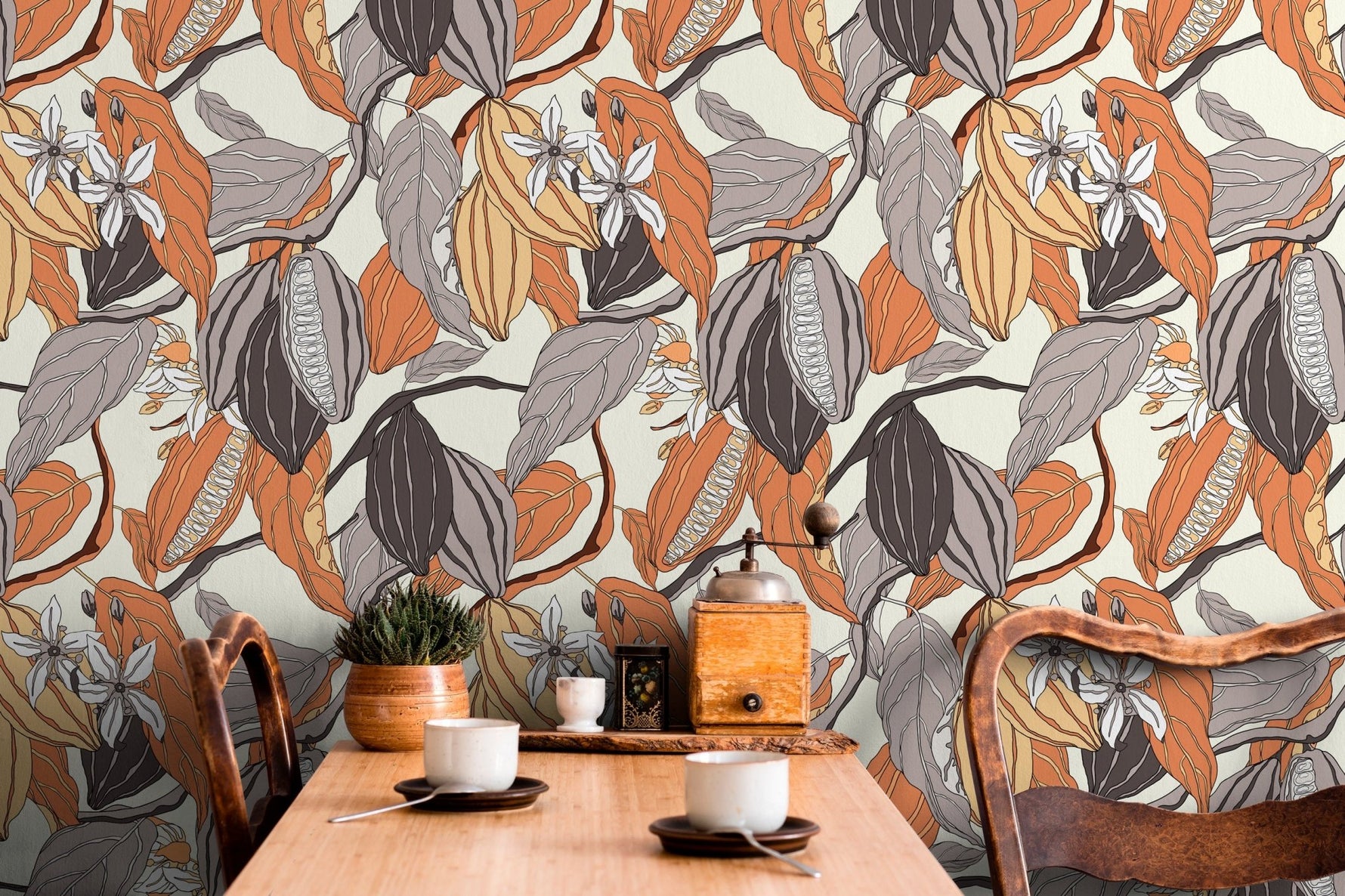 Autumn Flora Wallpaper - C161 - WallTrend