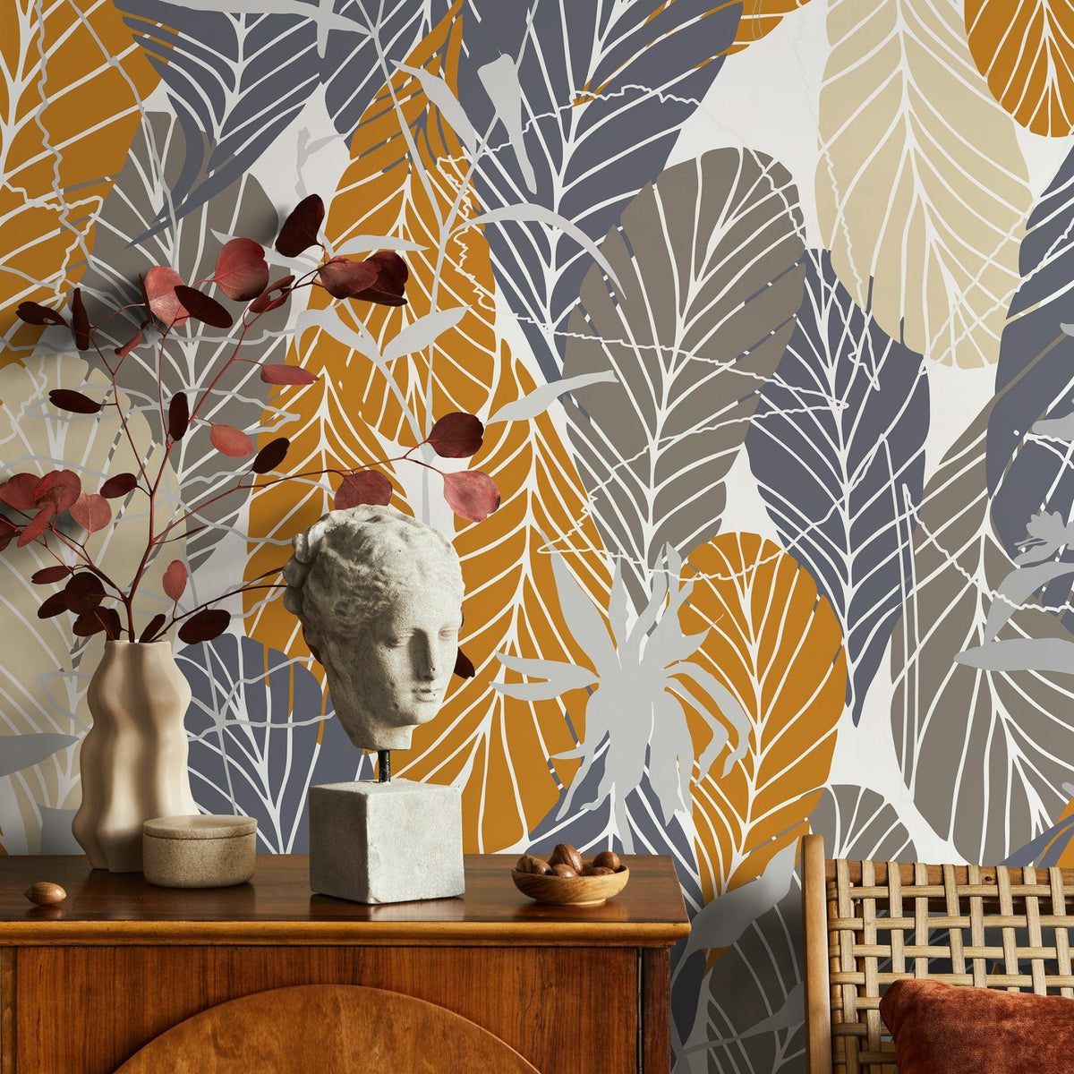 Autumn Foliage Wallpaper - A889 - WallTrend