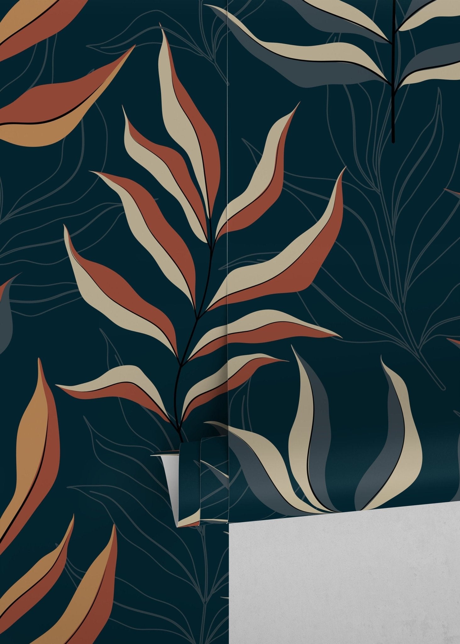 Autumn Foliage Wallpaper - D254 - WallTrend