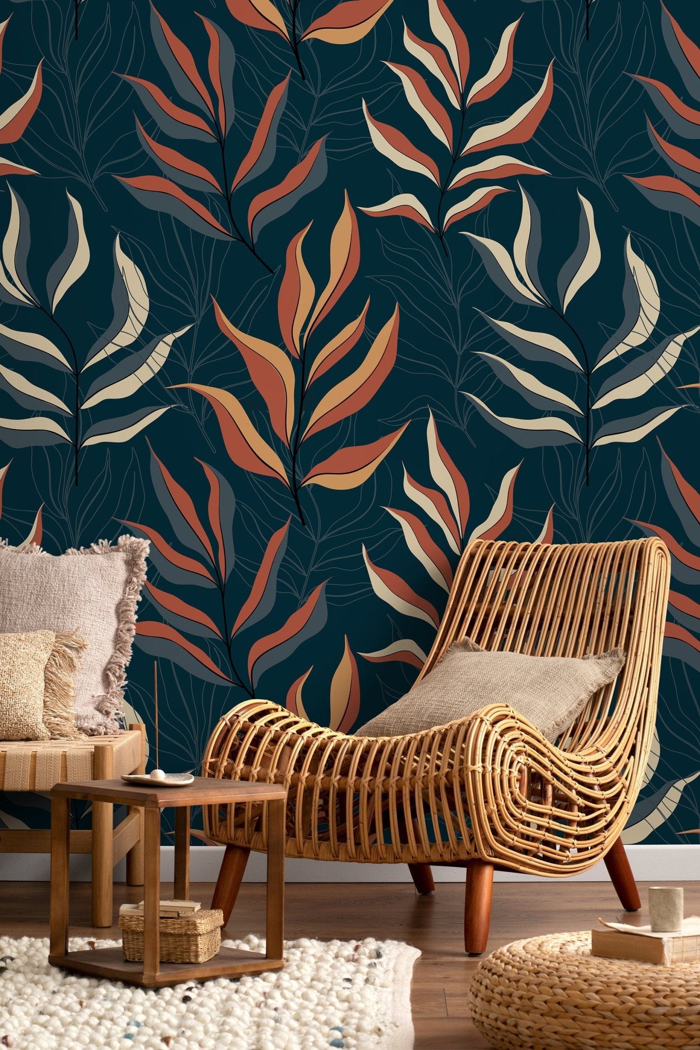 Autumn Foliage Wallpaper - D254 - WallTrend