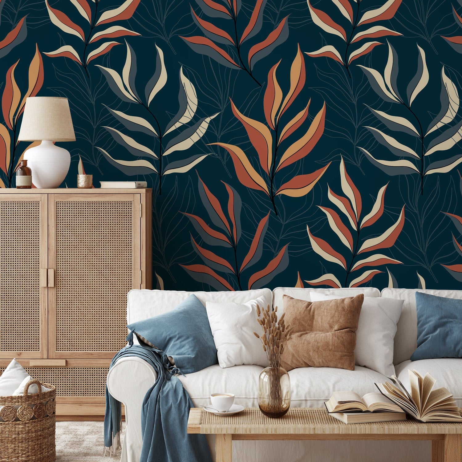 Autumn Foliage Wallpaper - D254 - WallTrend