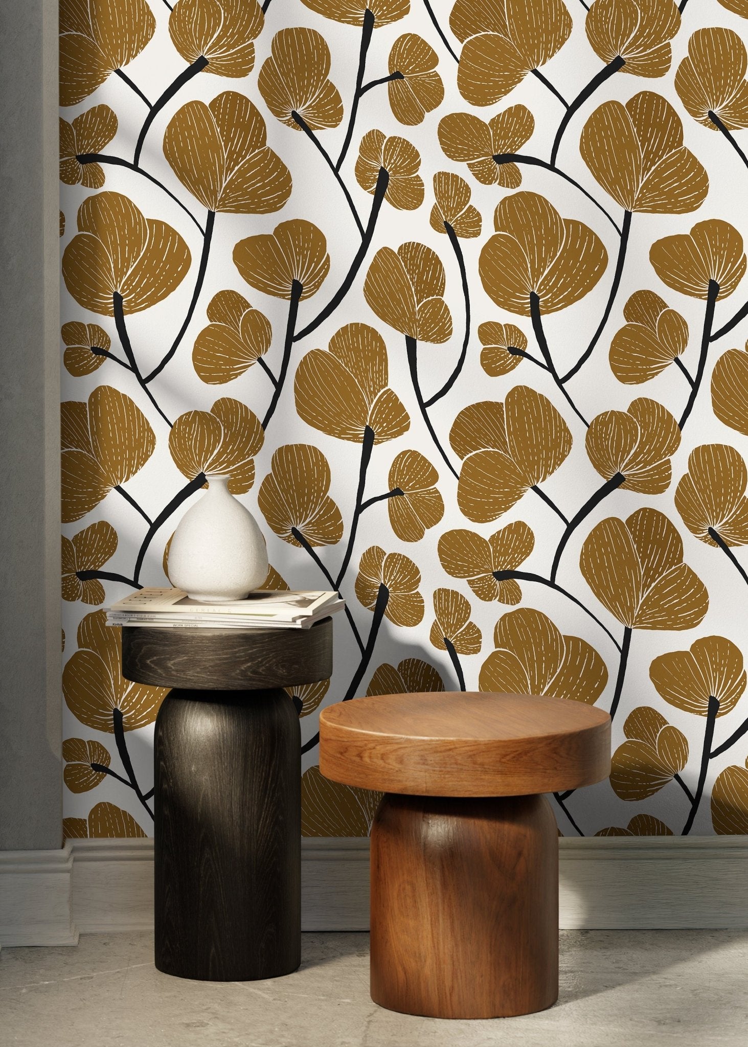 Autumn Ginkgo Wallpaper - C633 - WallTrend