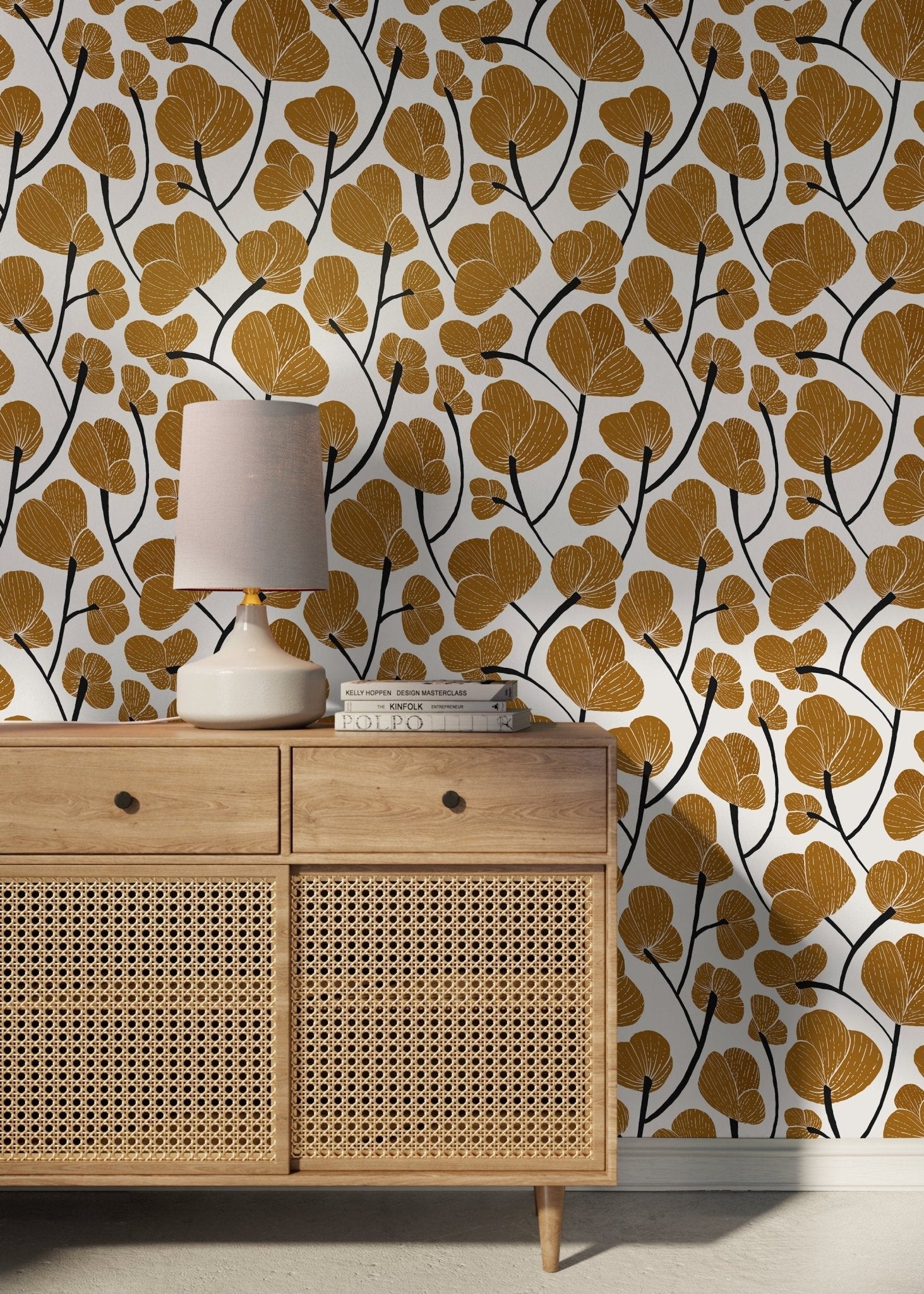 Autumn Ginkgo Wallpaper - C633 - WallTrend