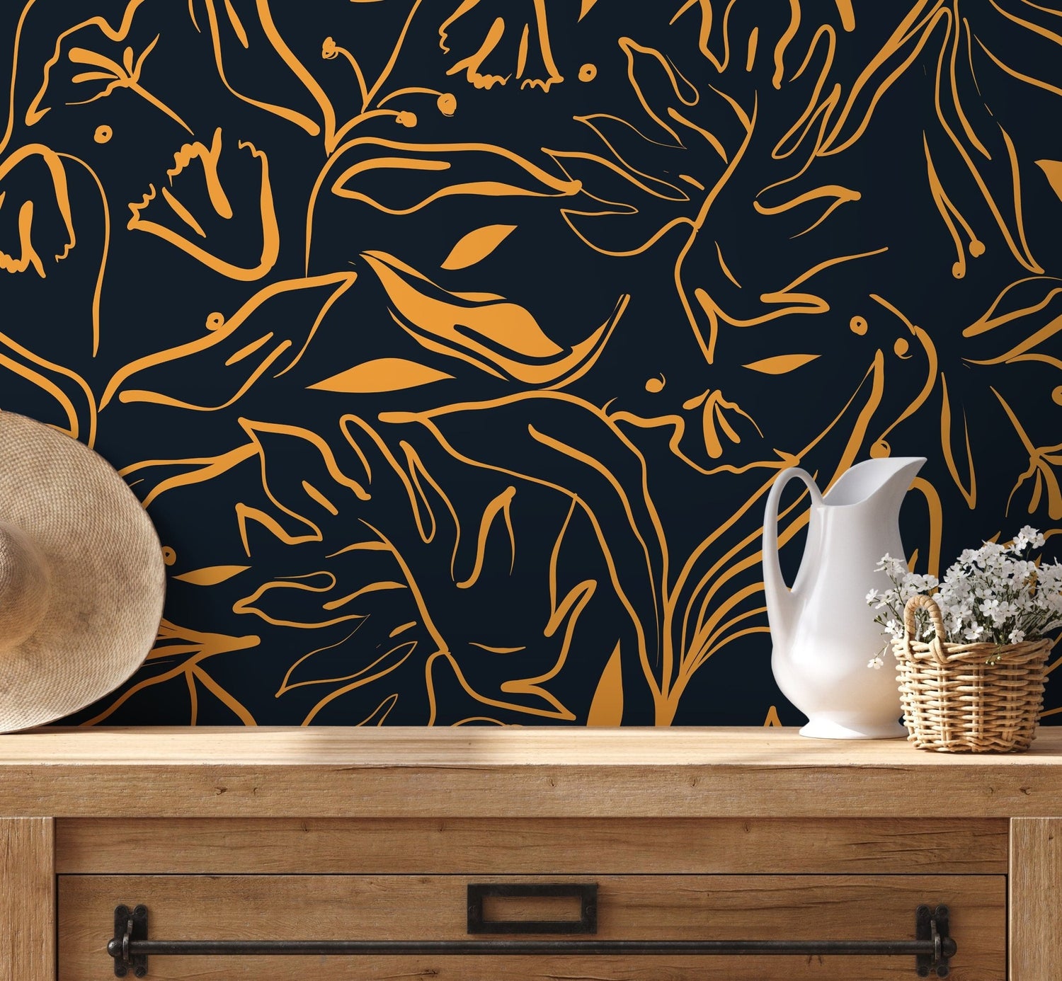 Autumn Whimsy Wallpaper - D366 - WallTrend