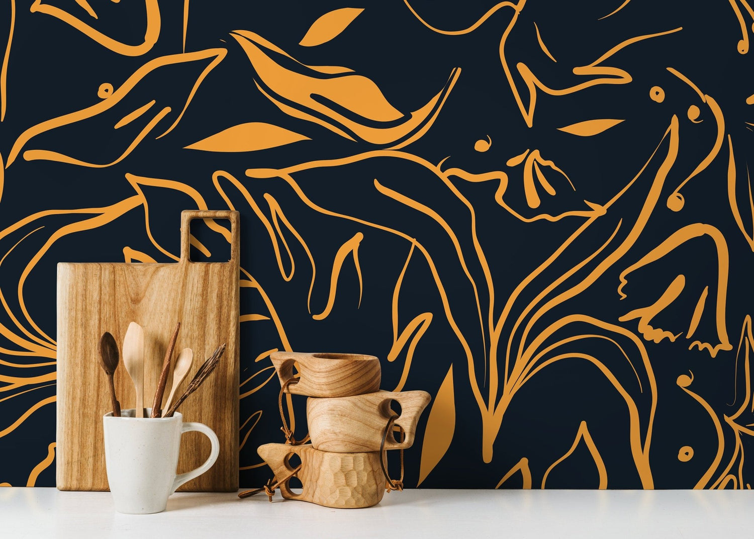 Autumn Whimsy Wallpaper - D366 - WallTrend