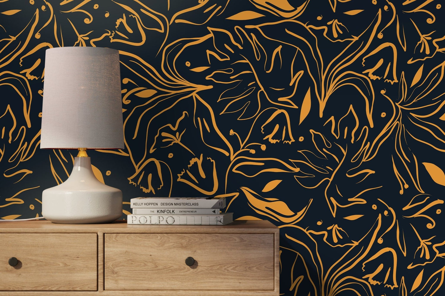 Autumn Whimsy Wallpaper - D366 - WallTrend