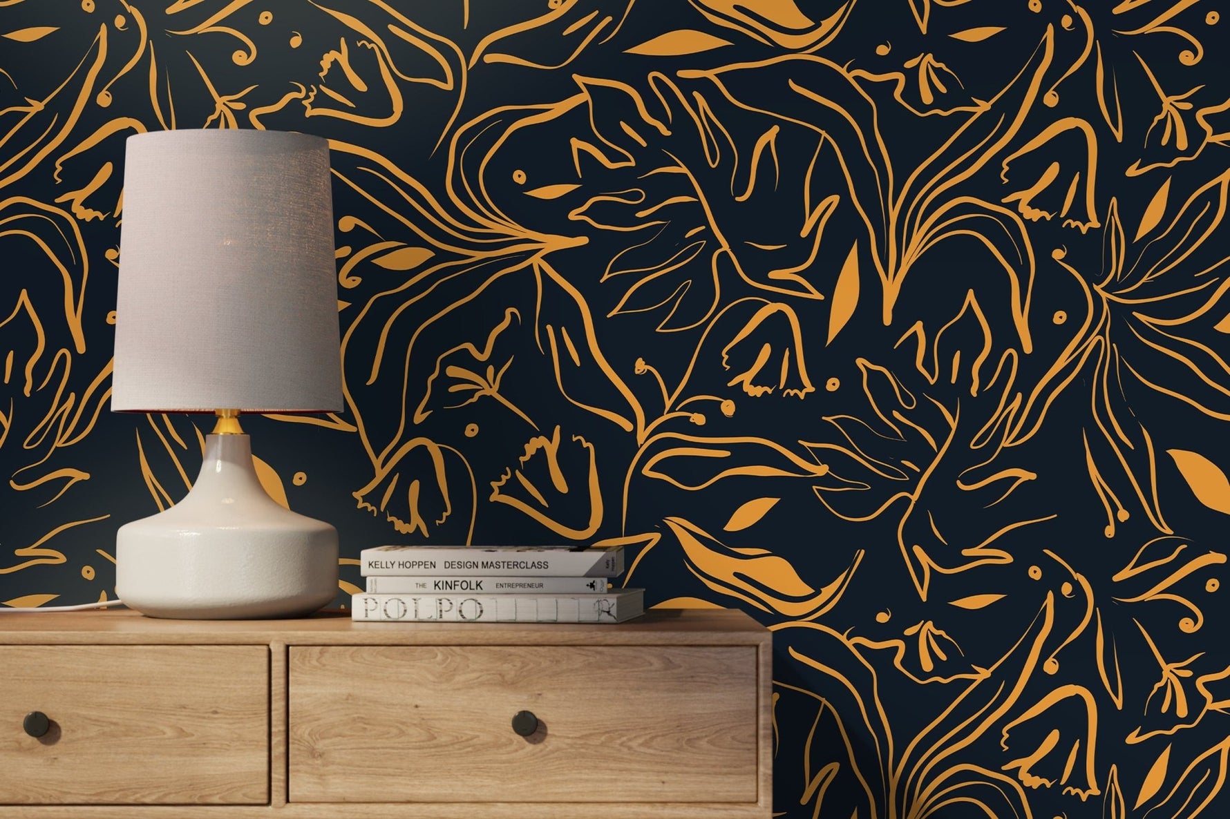 Autumn Whimsy Wallpaper - D366 - WallTrend