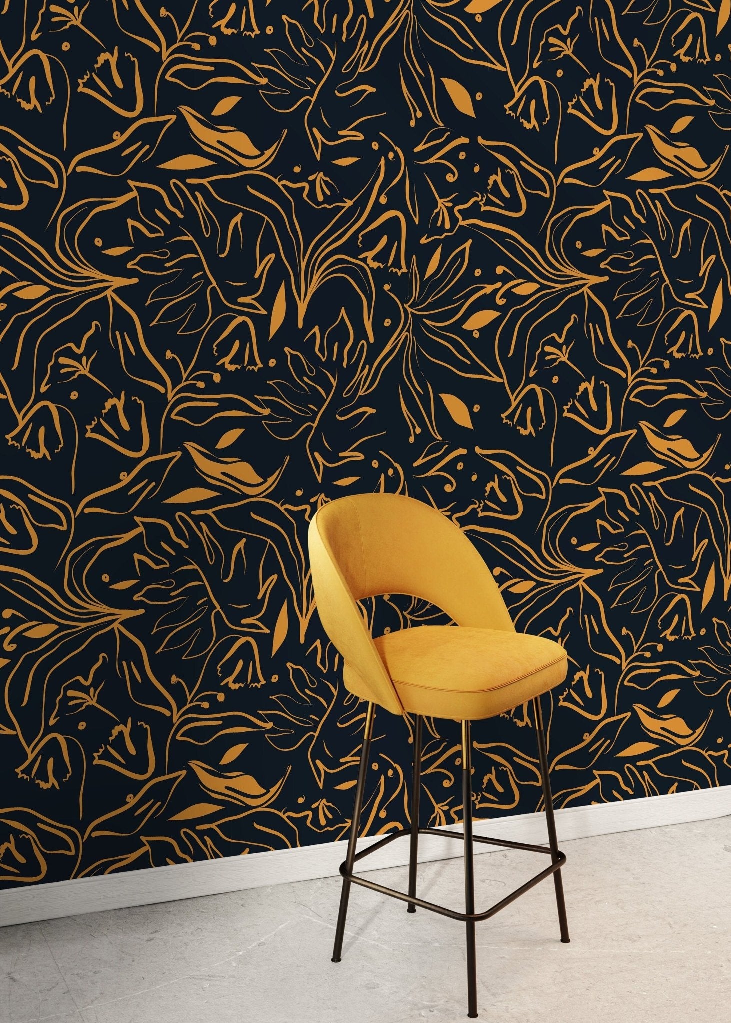 Autumn Whimsy Wallpaper - D366 - WallTrend