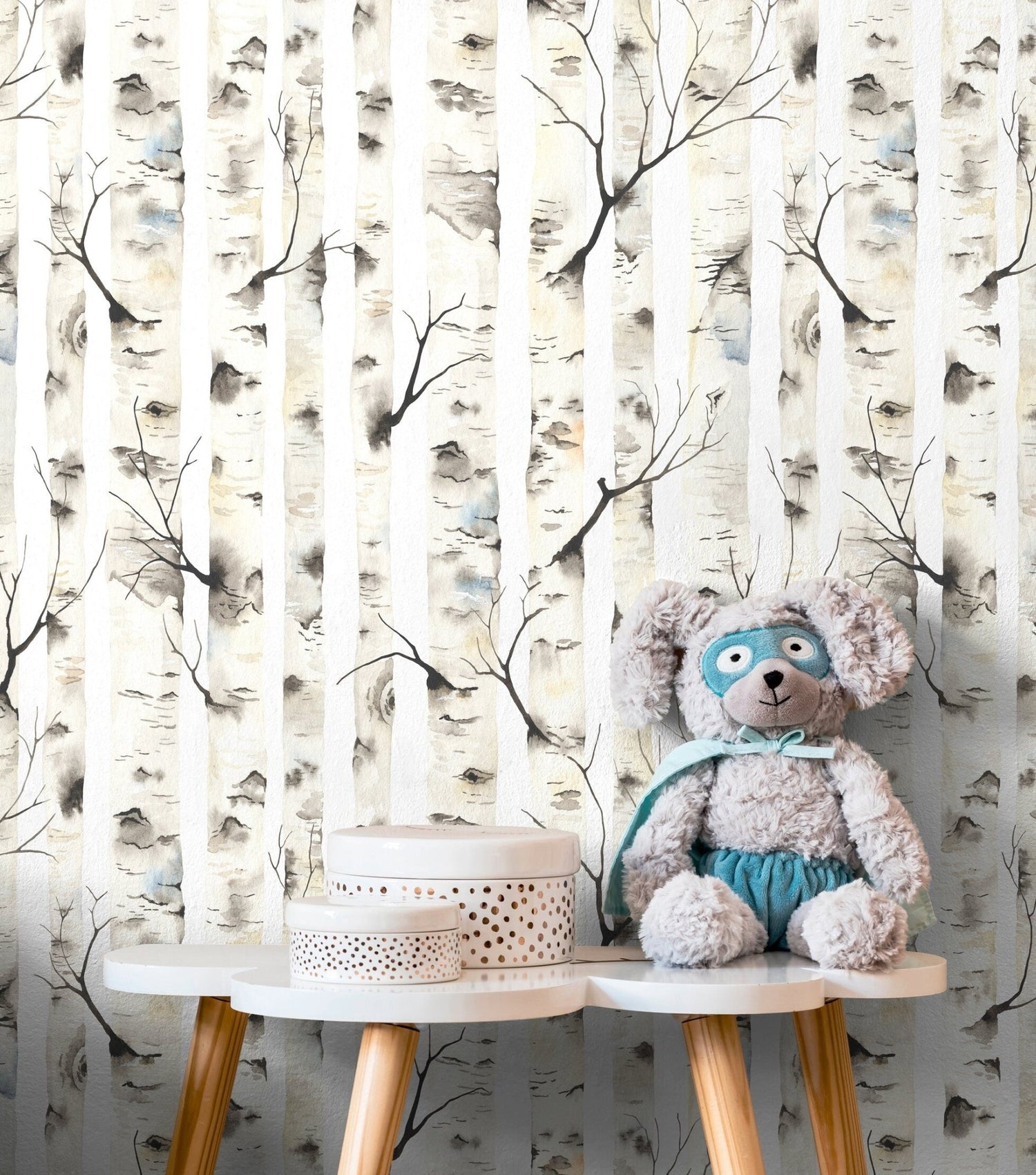 Birch Forest Wallpaper - C325 - WallTrend