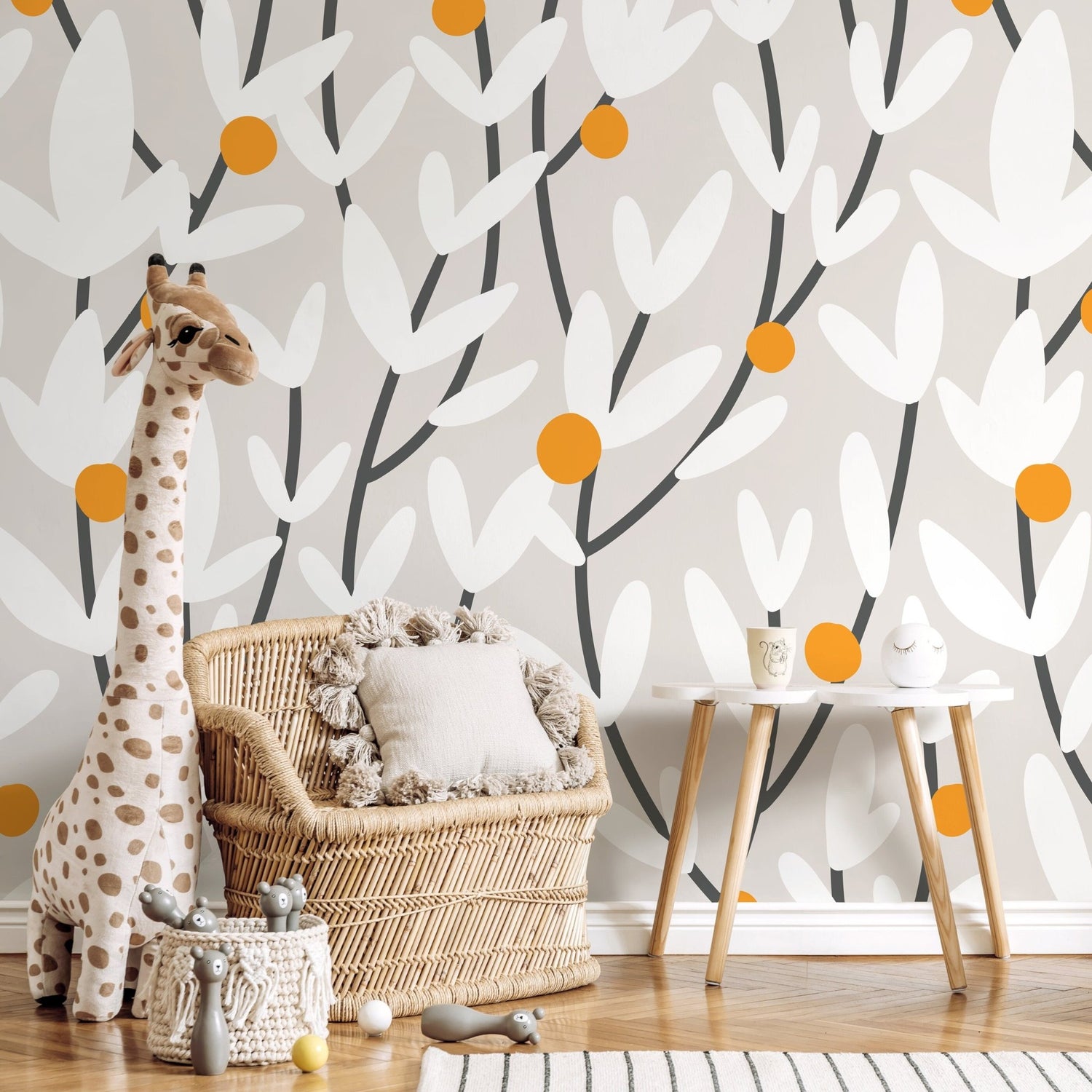 Blossoming Almond Branches Wallpaper - X178 - WallTrend