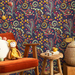 Bohemian Paisley Wallpaper - B271 - WallTrend